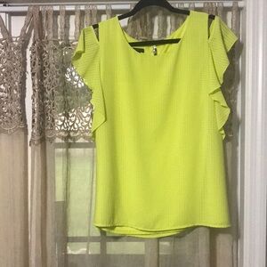 New Directions Cold-Shoulder Top